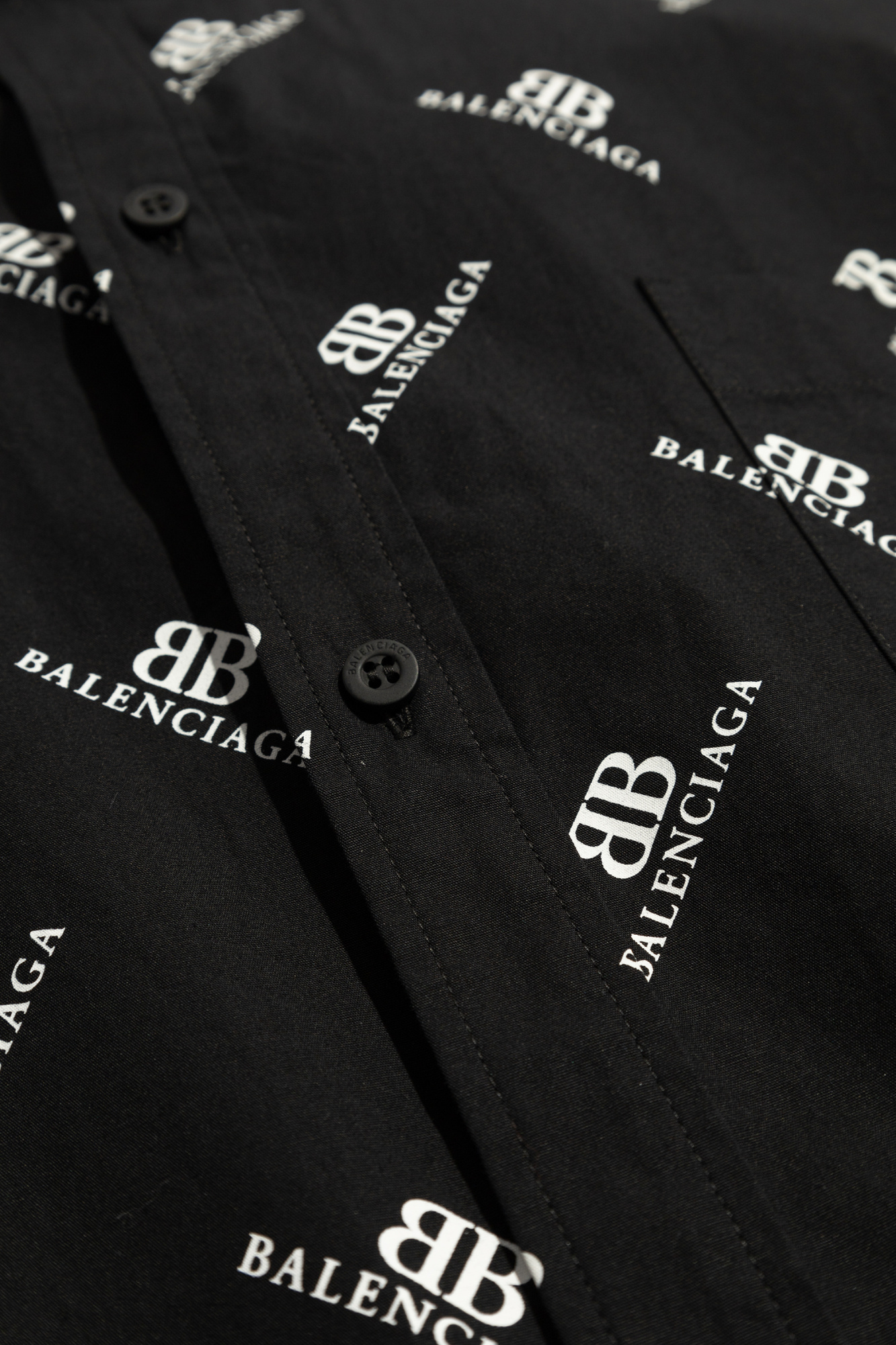 Balenciaga Shirt with a pocket | Men's Clothing | Vitkac